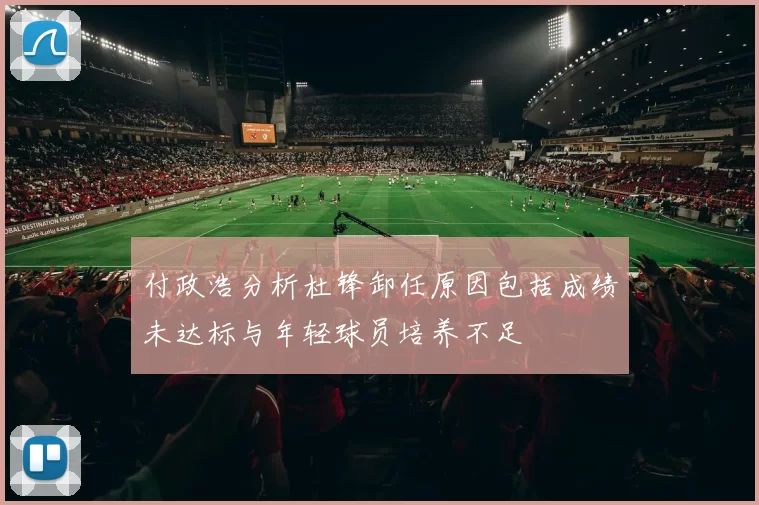 付政浩分析杜锋卸任原因包括成绩未达标与年轻球员培养不足
